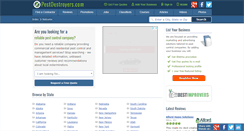 Desktop Screenshot of pestdestroyers.com